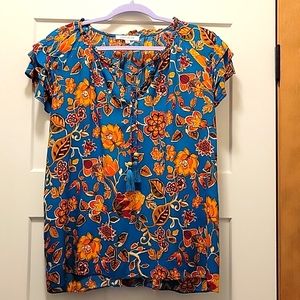 Rose and Olive blouse size XL